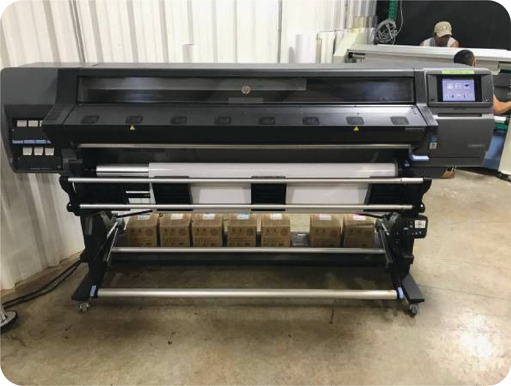 HP Latex 370 Printer w/ HP bulk ink system Vinyl Sticker Car Wrap