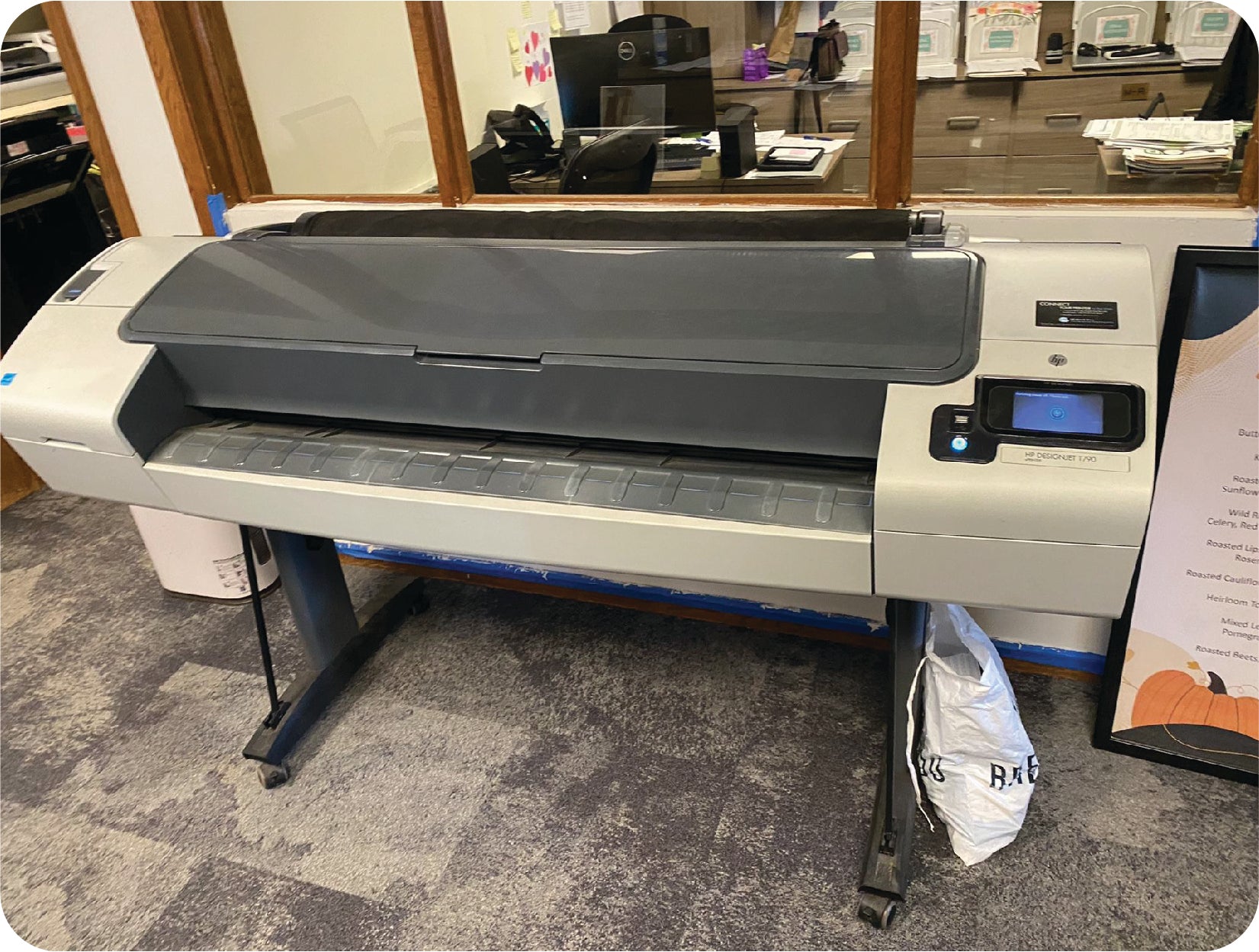 HP Designjet T790 44-in ePrinter Plotter for Blueprint